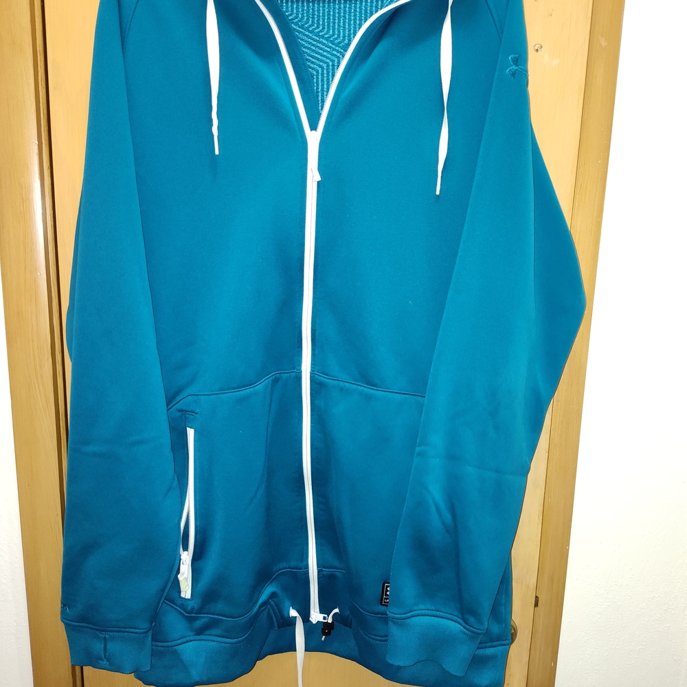 NWOT Under Armour Teal Hoodie - Picture 4 of 7